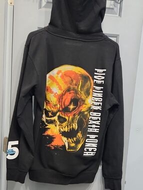 NWOT 5FDP Five Finger Death Punch And Justice For None Hoodie Jacket